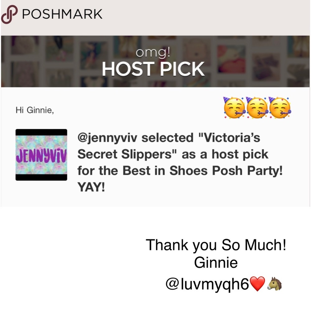 Victoria’s Secret Slippers🎉HP🎉 - Picture 5 of 5